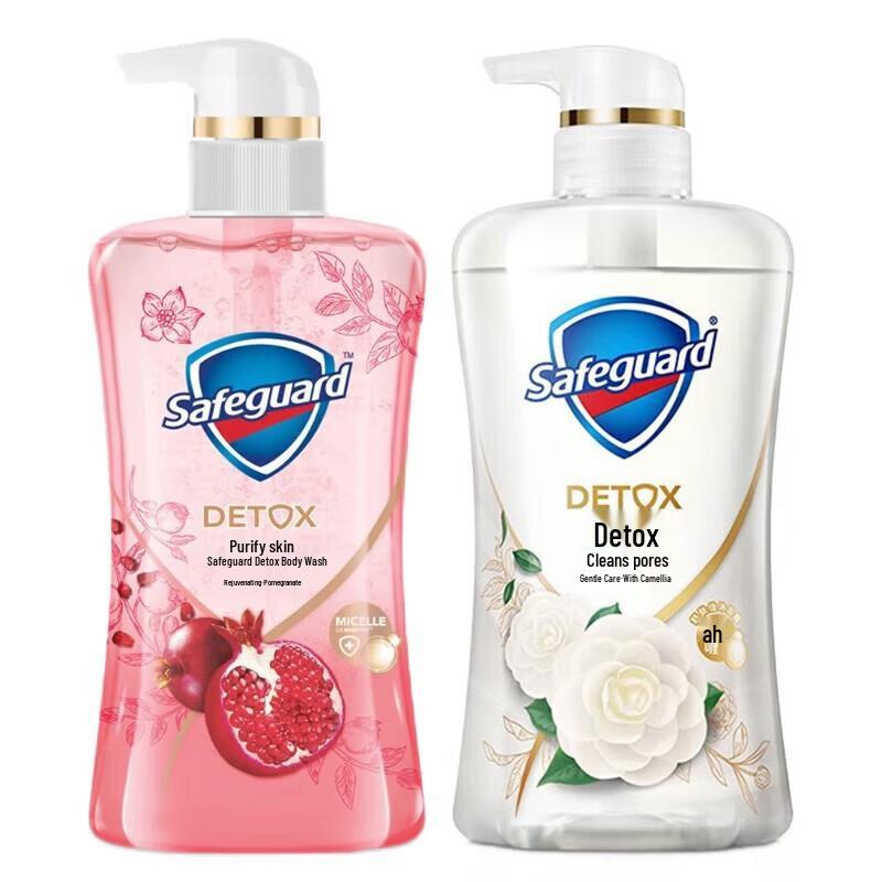 

Safeguard Shower Gel Duo Pack: Red Pomegranate & Camellia