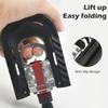 Folding Bicycle Bike Pedals for Ebike with Reflective Strips Wide Flat Pedals,Aluminum Urban Cycling Pedals