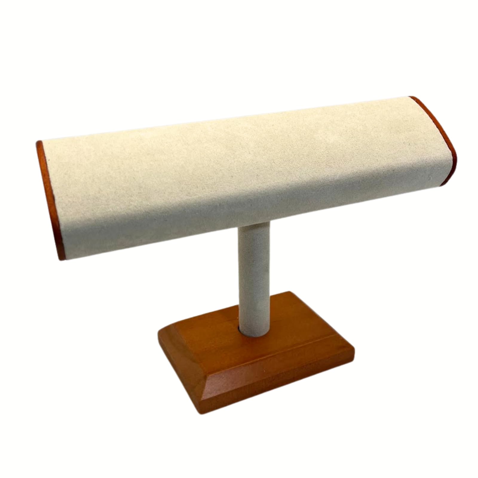 Rotoha Wooden Watch Stand, Stylish Watch and Accessory Stand, Walnut (White)