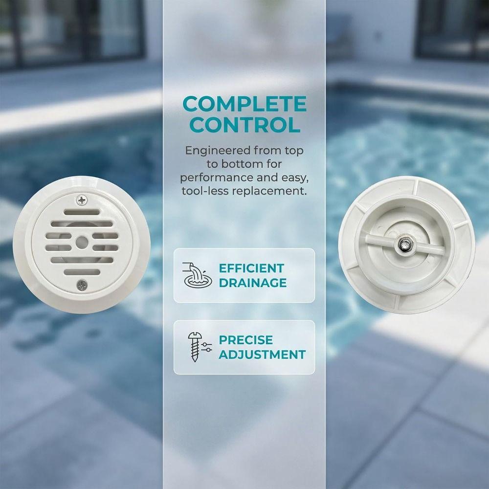 SP1424 Pool Wasserauslass 1,5 Zoll 2 Zoll Pool Einlass Fitting Tragbarer Poolablauf