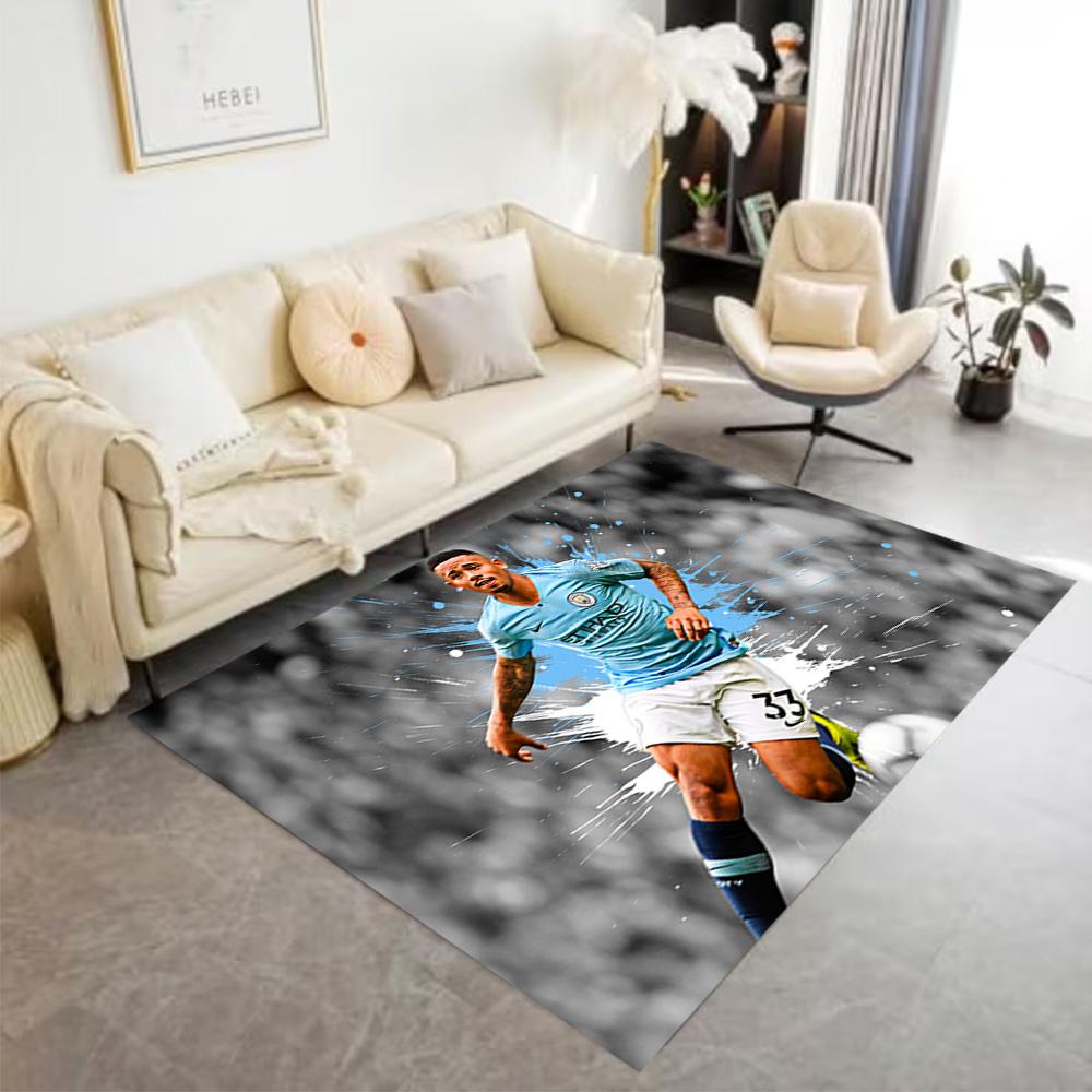 Psg Star Action Area Rug Suitable for Decorate room Bedrooms Hallway Dormitory Antislip Carpet Anime Office Decor