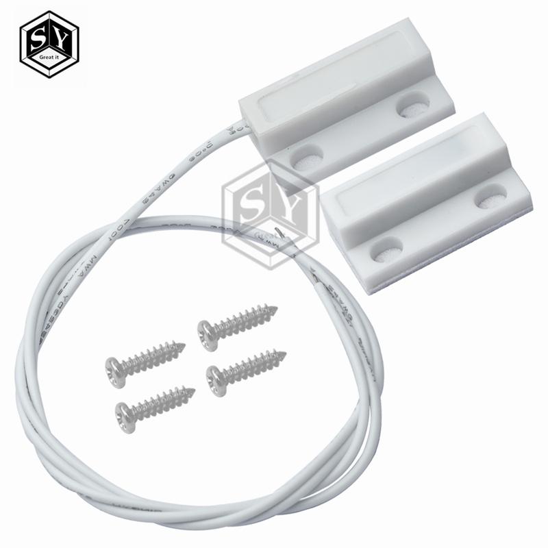 MC-38 MC38 Wired Door Window Sensor 30mm Wire Lengthen Randomly Magnetic Switch Home Alarm System for Arduino