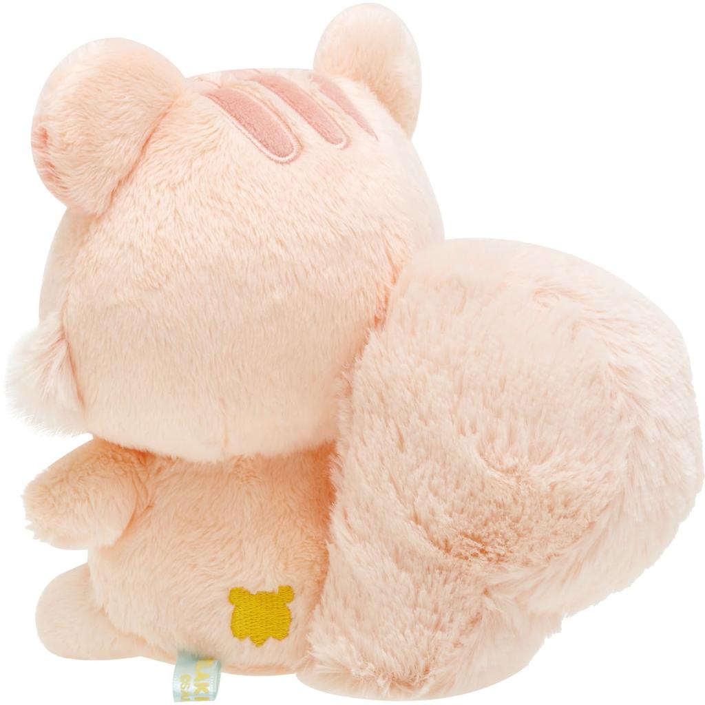 San-X Rilakkuma "Herkes Tok ve Doygun" S boyutu peluş oyuncak Sakura Nokoris MO65301 Boyut: Y18 x G12.5 x D15.5cm