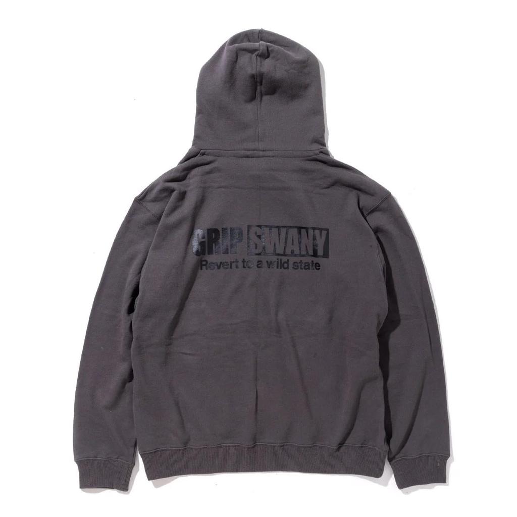 GRIP SWANY GS Sweat Hoodie, Size M, Steel Gray
