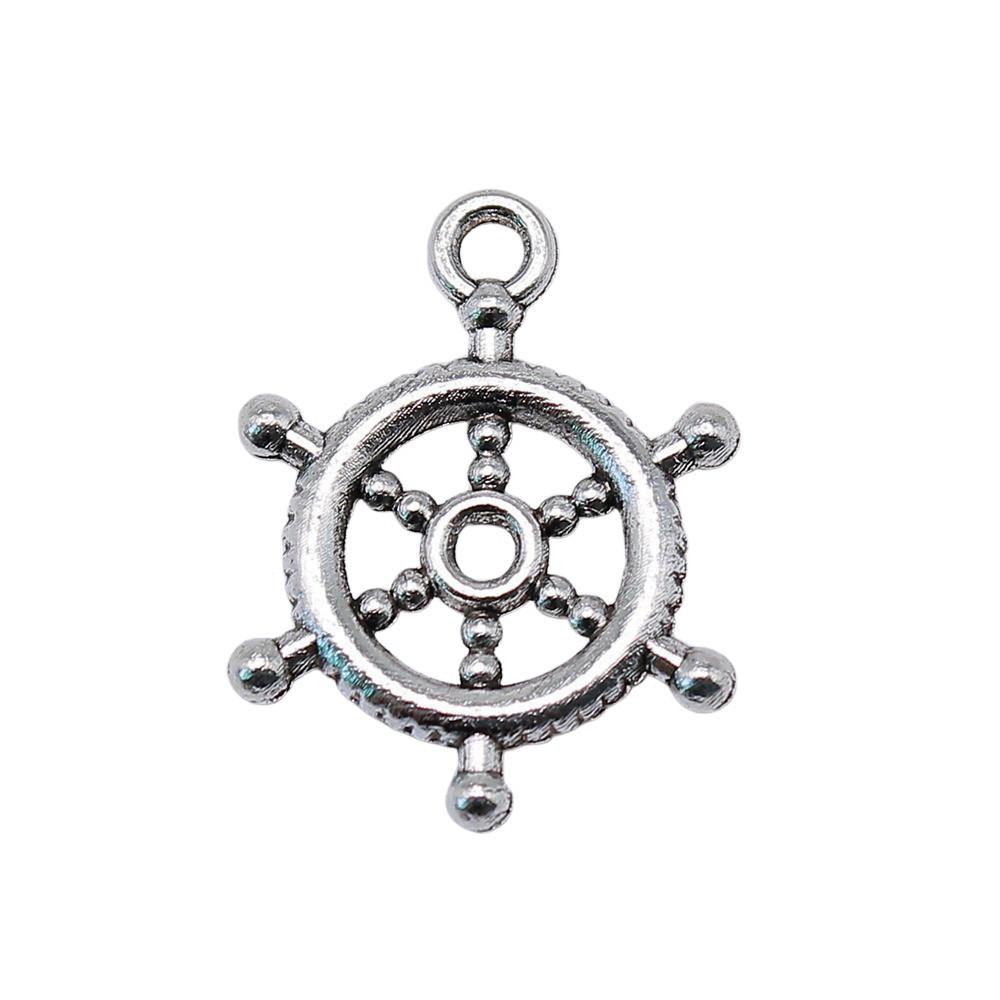 Airplane Charms Multi Color Alloy Car Pendants For Travel Themed Jewelry