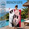Cute anime spy Famliy Beach Towel, Microfiber Beach Towel, Perfect For Pool, Beach, Travel, Home Decor Beach Party Fan gifts