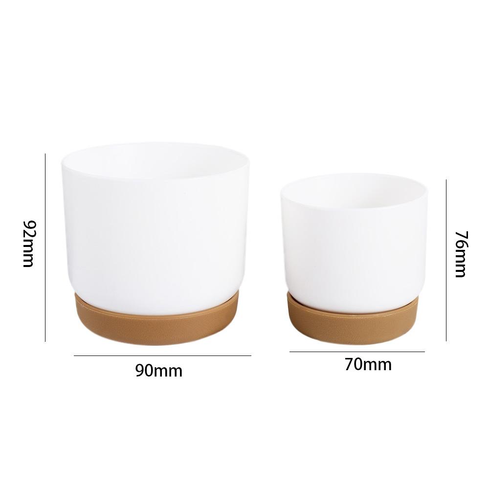 Automatic Water Absorption INS Style Flower Planter Flowerpot Succulent Planter Pot Garden Supplies