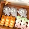 1/3Pcs New Cute Food Pendant Cartoon Cute Creative Plush Pendant Bag Keychain Decorative Pendant Christmas Gift