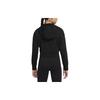 Nike Embroidered Logo Crop Hoodie Kids Tops Black DM8372-010