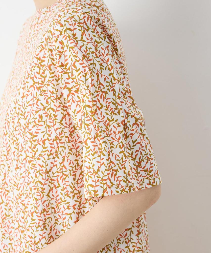 DECOY Cooling and UV Protection Cool Cotton Premium Gathered Sleeve Tunic 491202 T-Shirt, Women's, Orange,