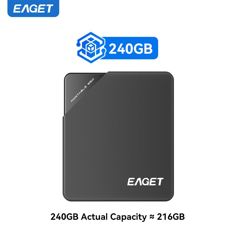 Unitate Portabilă Solid State, USB-3.2 SSD-Drive Stocare Date Type C+USB A Unități Solid State Rapide pentru Iphone 16/ 15/ Android/ Windows/ Mac Tv, Table