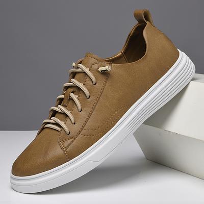 Top Quality Men Casual Shoes Outdoor Leather Breathable Comfortable Men'S Shoes Luxury Men Sneackers Male Skate Shoes Size 38-45