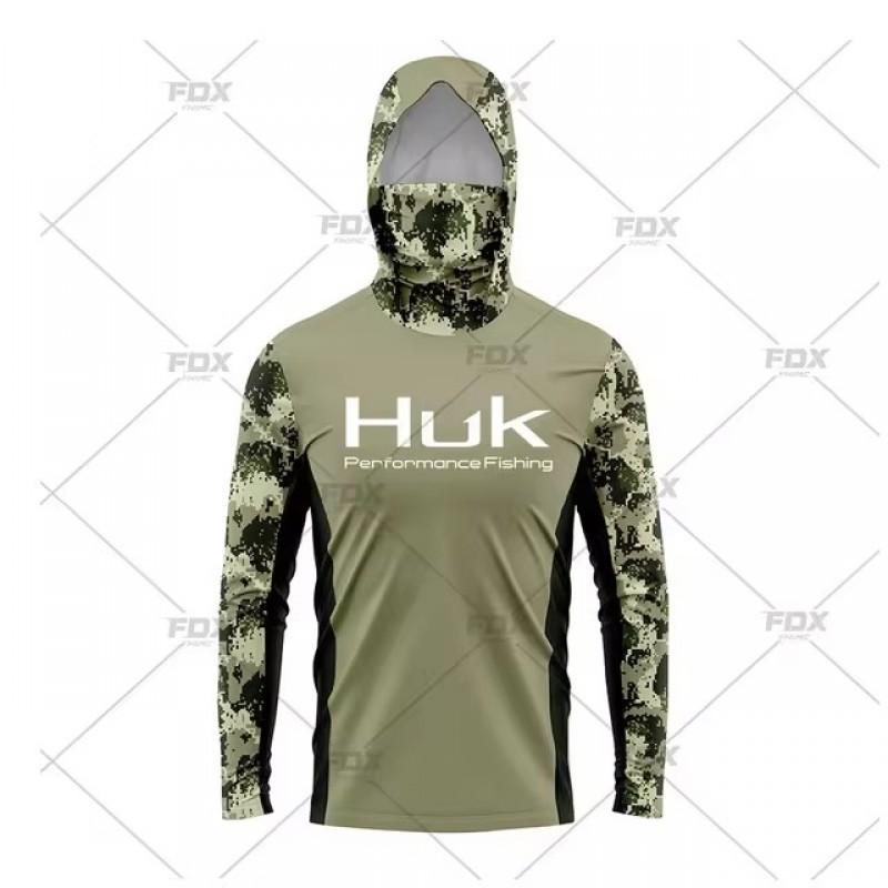 Quick-Dry Fishing Hoodie Men Women Long Sleeve UV Protection Fly Apparel Outdoor Sun Top