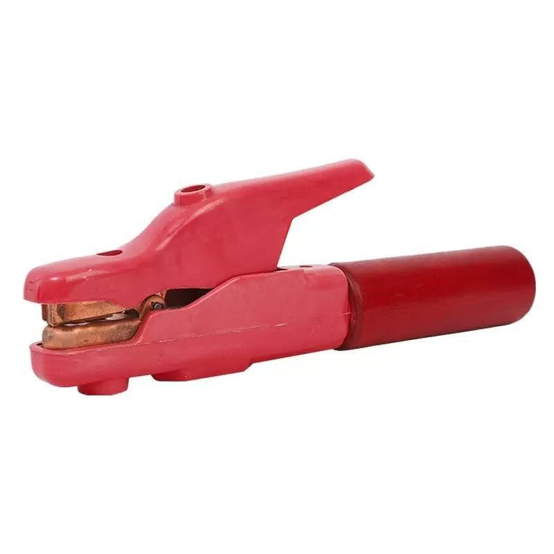 Random Color Welding Electrode Holder Clamp With Heavy Duty Copper Electrode Holder For Welder Ergonomic Handle