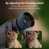 Portable HD Monocular: Night Vision Telescope for Birdwatching and Video Recording