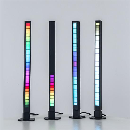 Pickup Rhythm Light Atmosphere Light RGB Colorful Voice-Activated Rhythm Music LED Lantern Sound Control Ambient Light