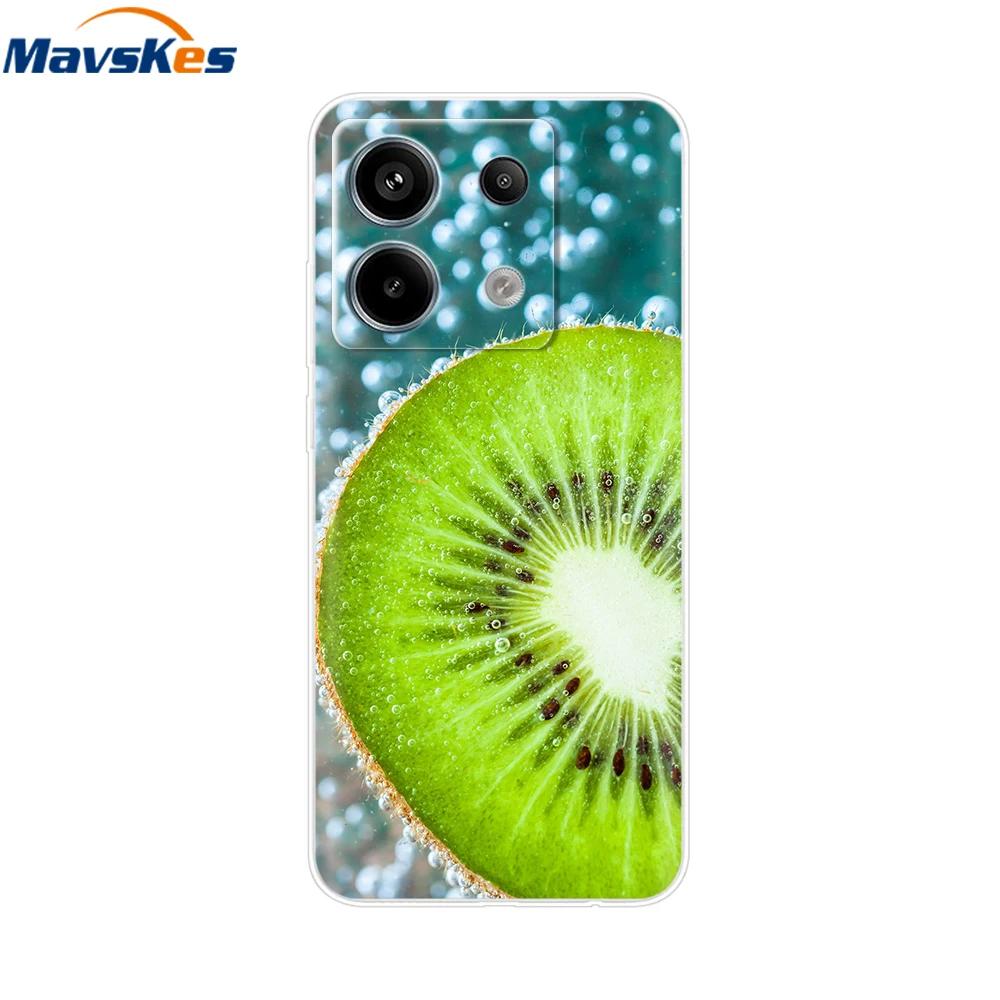 Etui do Xiaomi Redmi Note 13 Pro 5G Urocze Serduszko Miłości Silikonowe Miękkie Pokrowiec na Telefon Dla Redmi Note 13 5G Coque Etui Redmi Note13 Przezroczyste