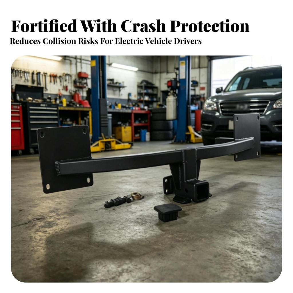 Electric Vehicle Series 3 Tow Hitch Bar Curved Receiver Rubber Cap