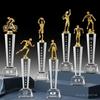 Metal Medal Sports Ball Games for Table Tennis, Marathon Athletic Games, Home Decor Award Souvenir, Carving Crystal Trophy, New
