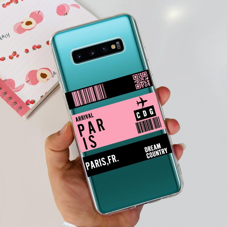 For Samsung Galaxy S10 Lite Plus Case Lovely Astronaut Soft Silicone Phone Cover For Samsung S10 Plus S10e Funda S10+ S 10 Coque