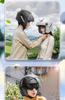 Men's Winter Electric Bicycle Helmet with Anti-Fog and Double Visor, 3C Certified, Korean Style for Motorcycles and Scooters.