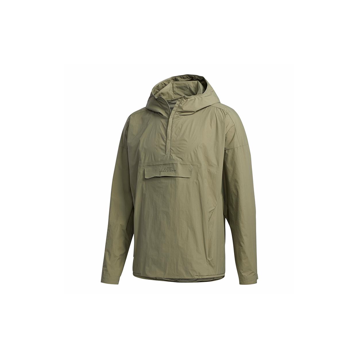 Куртки Adidas Мужские Армейский Зеленый С Капюшоном Умеренный Другое FM5412 XL