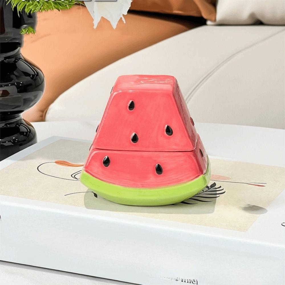 Decorative Ceramic Toothpick Jar Creative Dental Floss Box Novelty Storage Jar  Living Room Display