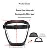 Full Face Protective Shield Anti Impact Anti Fog HD Clear View Ultra Durable for Motorcycle Riding Cycling Daily Use