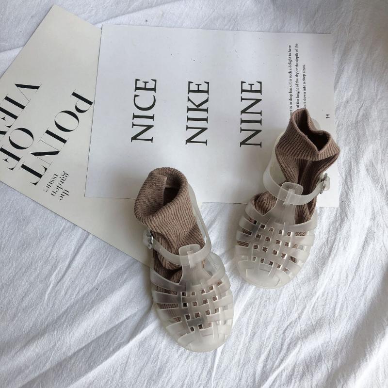 Sandale Fete Pantofi Jeleu Băieți Pantofi Romani cu talpă moale pentru copii