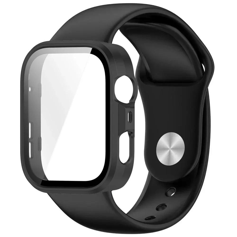 For Huawei Watch Fit 3 Fit 4 Fit 4 Pro PC Case With Silicone Strap Sports Wristband Integrated Protective Cover Replacement Set