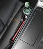 Black Car Left Seat Side Pocket Organizer Gap Filler Storage Box with Cup Holder