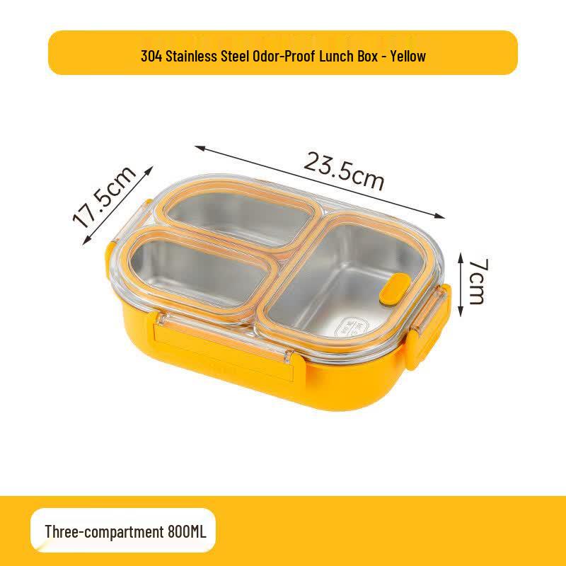 ZISIZ Insulated Stainless Steel Lunch Box