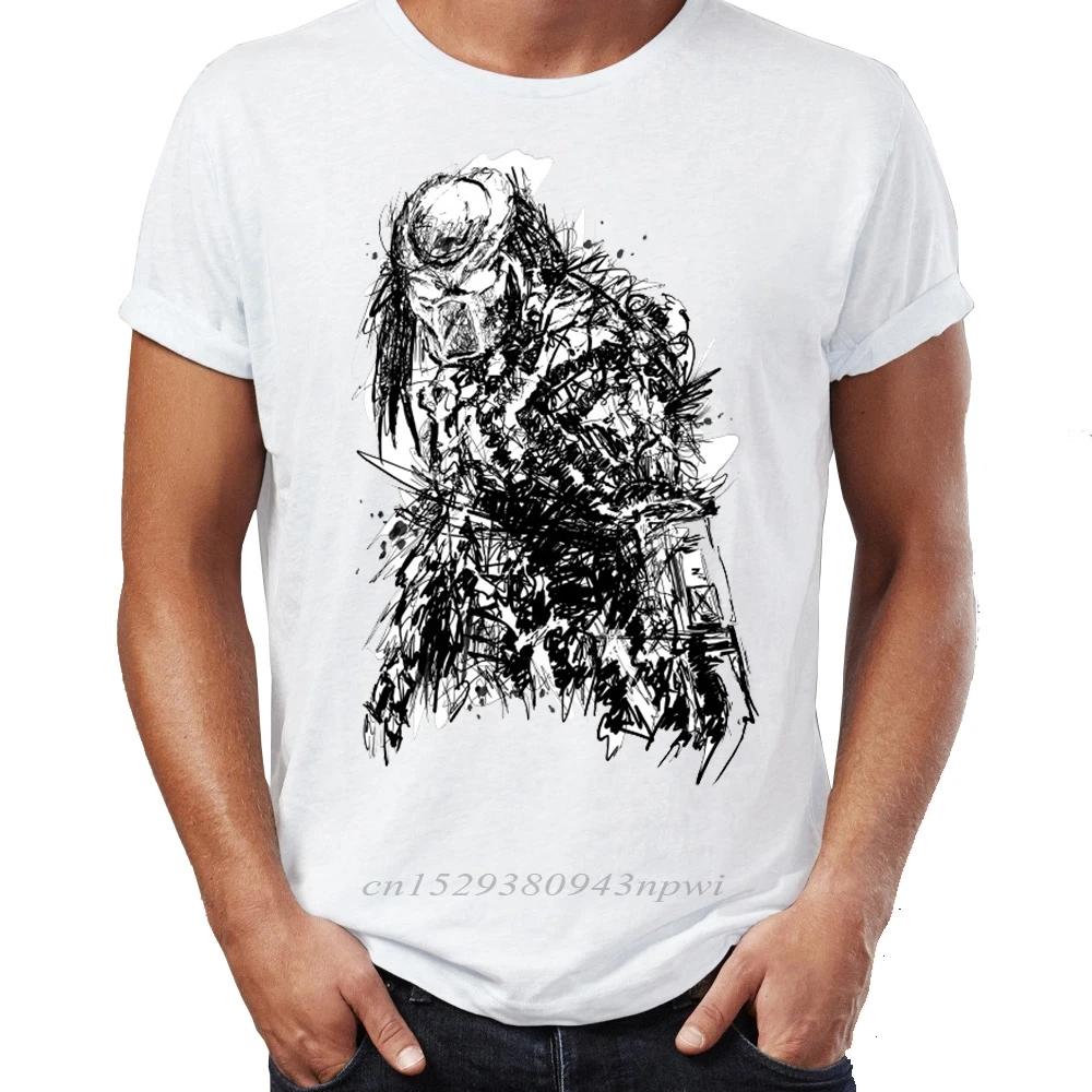 Hip Hop Unisex Tshirts The Predator Under The Sun Artsy Awesome Artwork Printed Street Guys Tops Tees Swag 100 Cotton Camiseta
