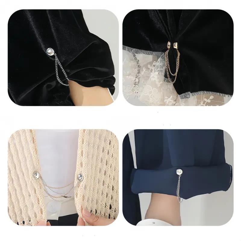 Multi-purpose Magnetic Clasp Set for Scarves, Shawls and Headscarves