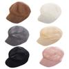 Cool Straw Retro Girl All-match Painter Cap Women Mesh Berets Korean Style Octagonal Hat Navy Hat