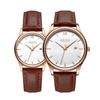 Jyullieoseu Ja-1309Ml Classic Soft Couple Round Wristwatch