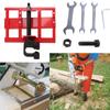 Lumber Cutting Woodworking Steel Open Frame Guide Bar Timber Accessories Construction Portable Chainsaw Mill Attachment