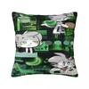Acenix Cute Cats Printing Pillowcase Cushion Cover Throw Pillow Cover Warm Seat Decorations Zipper Multiple Sizes