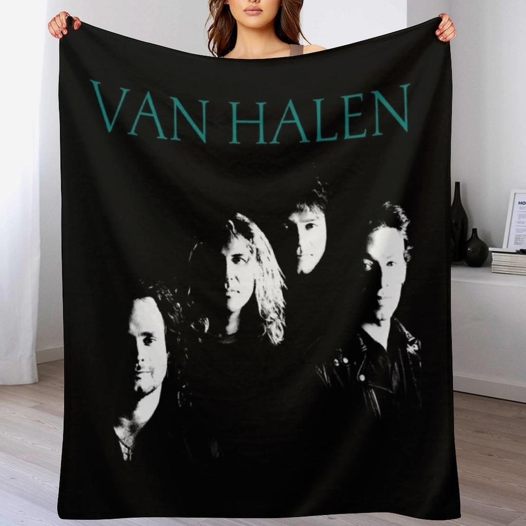 Vintage Hard Rock Band Classic Tour 2024 Throw Blanket Luxurious Soft Blanket Holiday Gift for Family