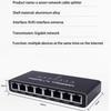 RJ45 Ethernet Splitter 7 Port Gigabit Networking Expansion Adapters For Multiple Device Connections With 1000Mbps Speed