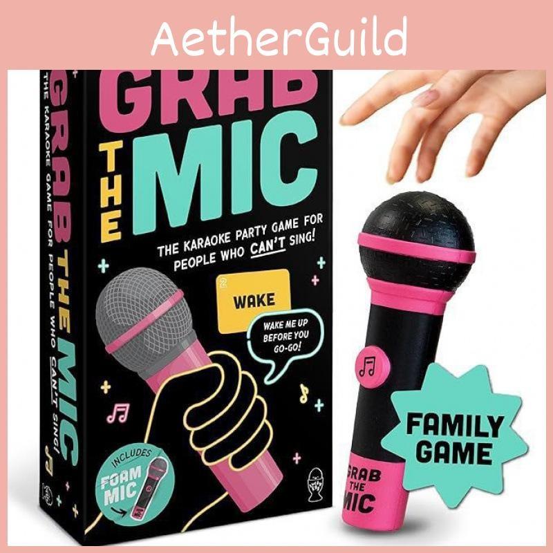 Family Lucky Egg Karaoke Board Game With Snatch The Mic And Music Challenge