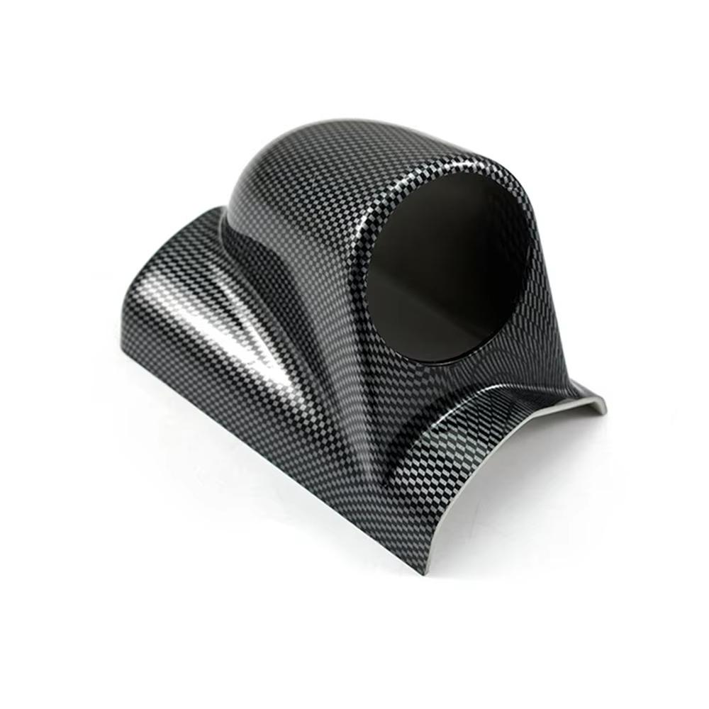 Right 60mm Car Gauge Pod Universal Black/Carbon Color Single Double Triple Car Meters Holder for Right Drive Car for 60mm Gauges