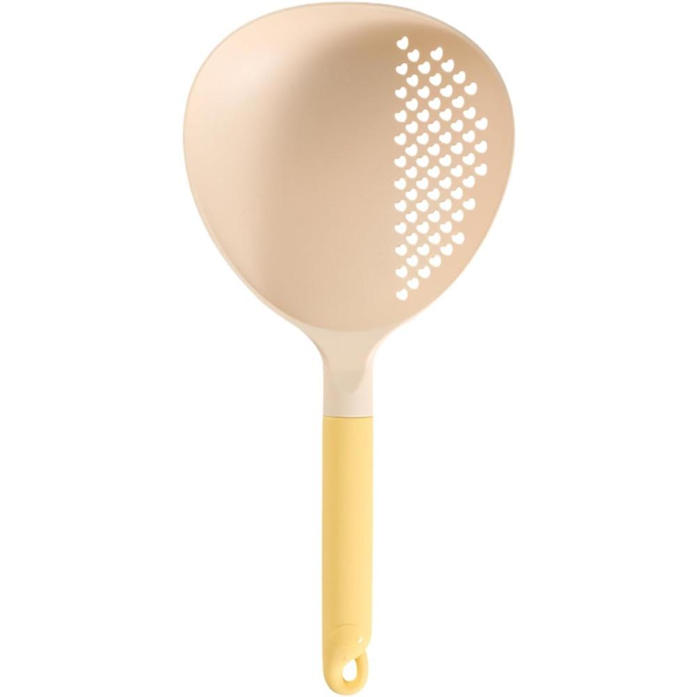 

1PC Kitchen Spoons Large Heat-Resistant with Holes, Perforated Soup Utensils, Durable Cooking Tools, Serving Necessities for Noodle Pasta Fruit Soup