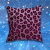 For Leopard print Pillow Case For Home Bedroom Car Office Decoration Living Room Sofa Cushion Cover Suitable