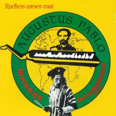 Disc LP AUGUSTUS PABLO - Rockers Comes East GREL106 Greensleeves 1987 UK Reggae, Ska & Dub