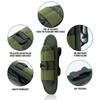 Small Duty Belt MOLLE Torch Holster, Open Top Tactical Flashlight Pouch with 360 Degree Rotation Clip for Outdoor Activities