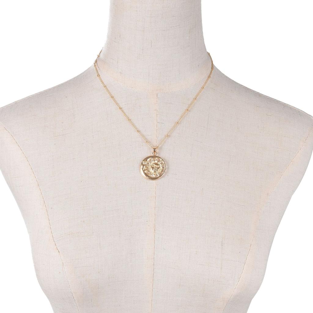 Buy Cute Small Sun Pendant Necklace for 