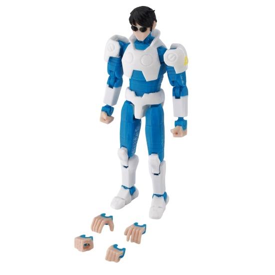 3D Printed Action Figure with Accessories Posable Cartoon Character Model Movable Joints Figure Decoration Collectible Gift for Animation Lovers