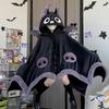 Luna's Little Bat Hooded Coral Fleece Blanket & Sleep Robe
