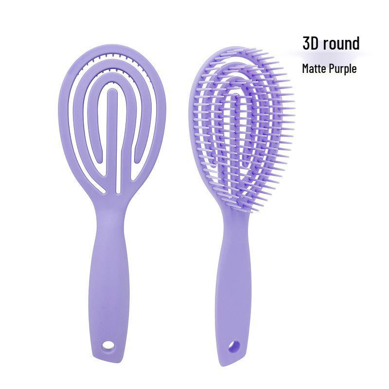 

Matte 3D Hair Styling Elastic Comb & Scalp Massager for Men and Women